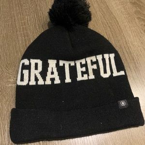 Spiritual Gangster “Grateful” Winter Pom Hat